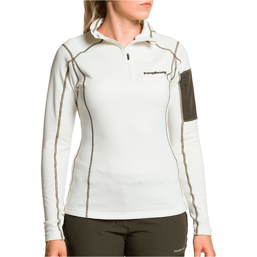 Trango forro polar mujer PULLOVER GEELONG vista frontal