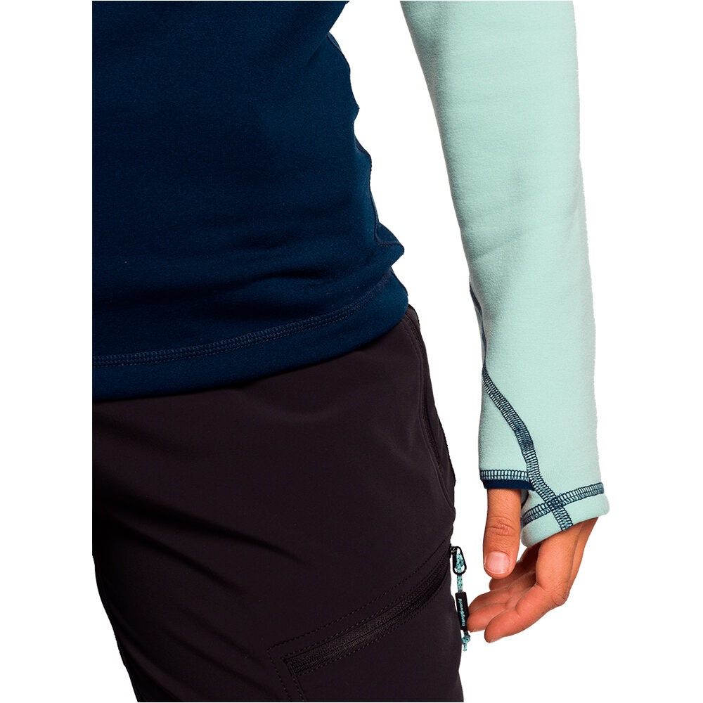 Trango forro polar mujer PULLOVER TRX2 STRETCH WM EVO vista detalle