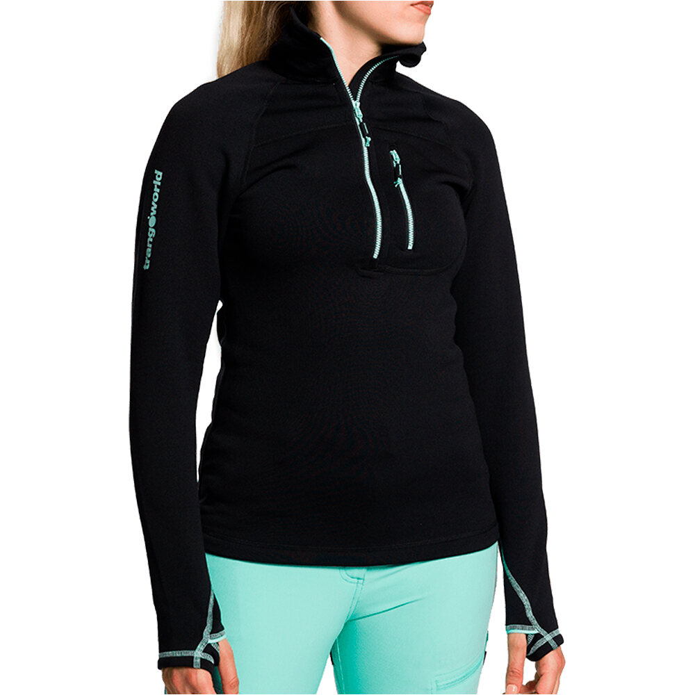 Trango forro polar mujer PULLOVER TRX2 STRETCH WM EVO vista frontal