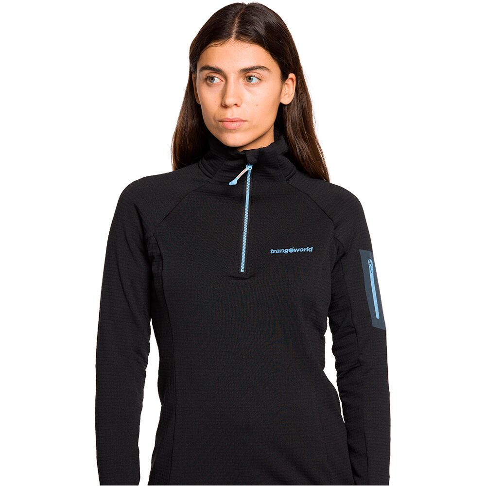Trango forro polar mujer PULLOVER VERNAZ WM vista detalle