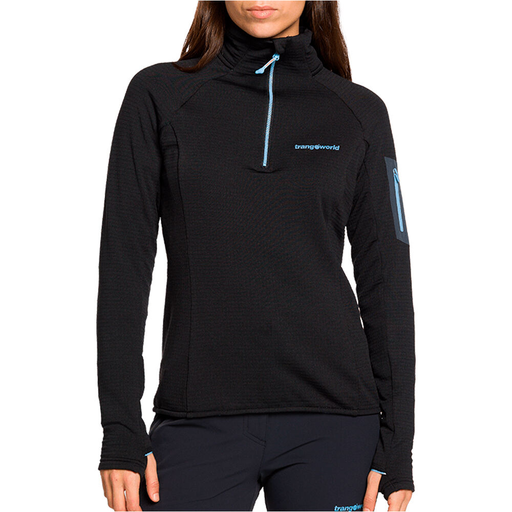 Trango forro polar mujer PULLOVER VERNAZ WM vista frontal