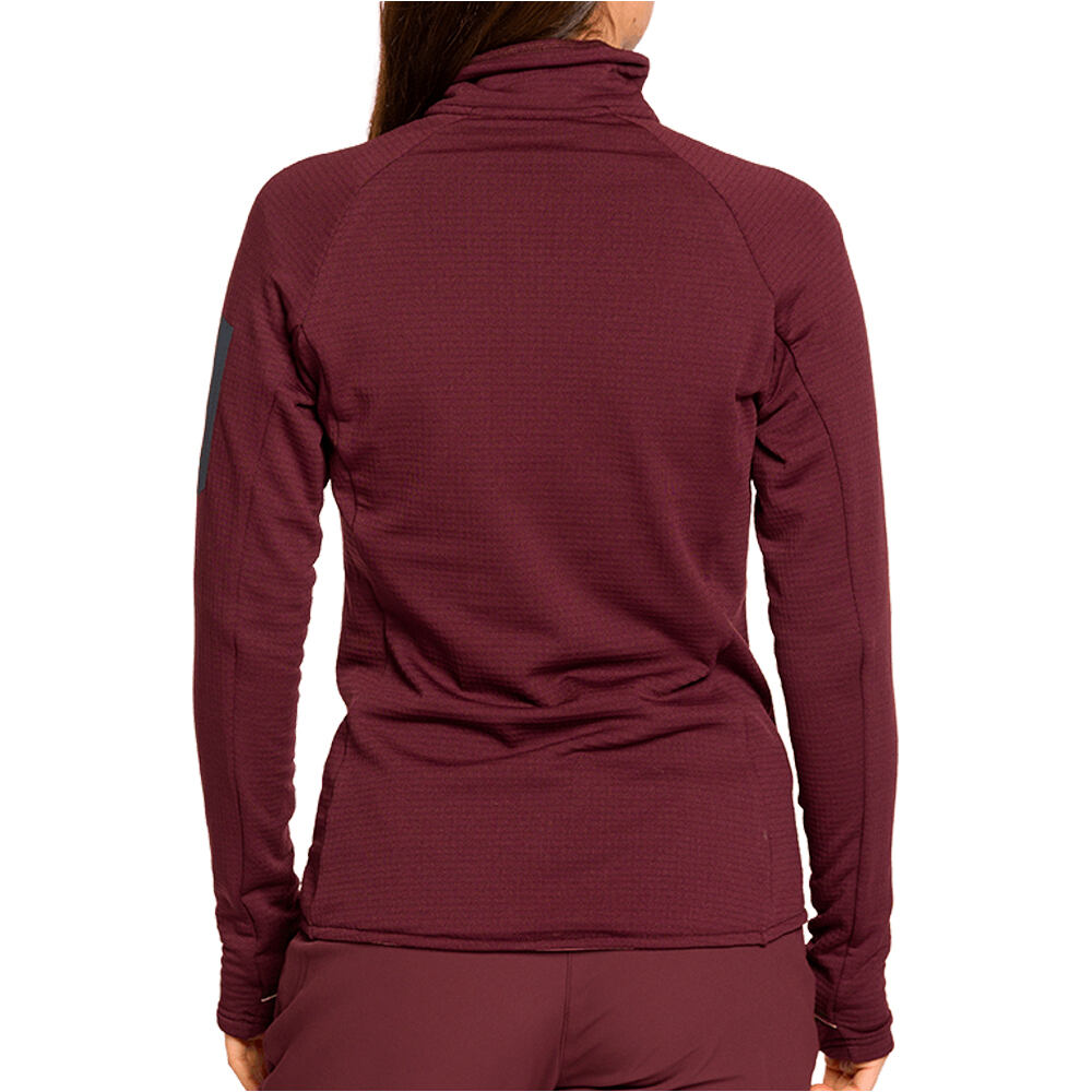 Trango forro polar mujer PULLOVER VERNAZ WM vista trasera
