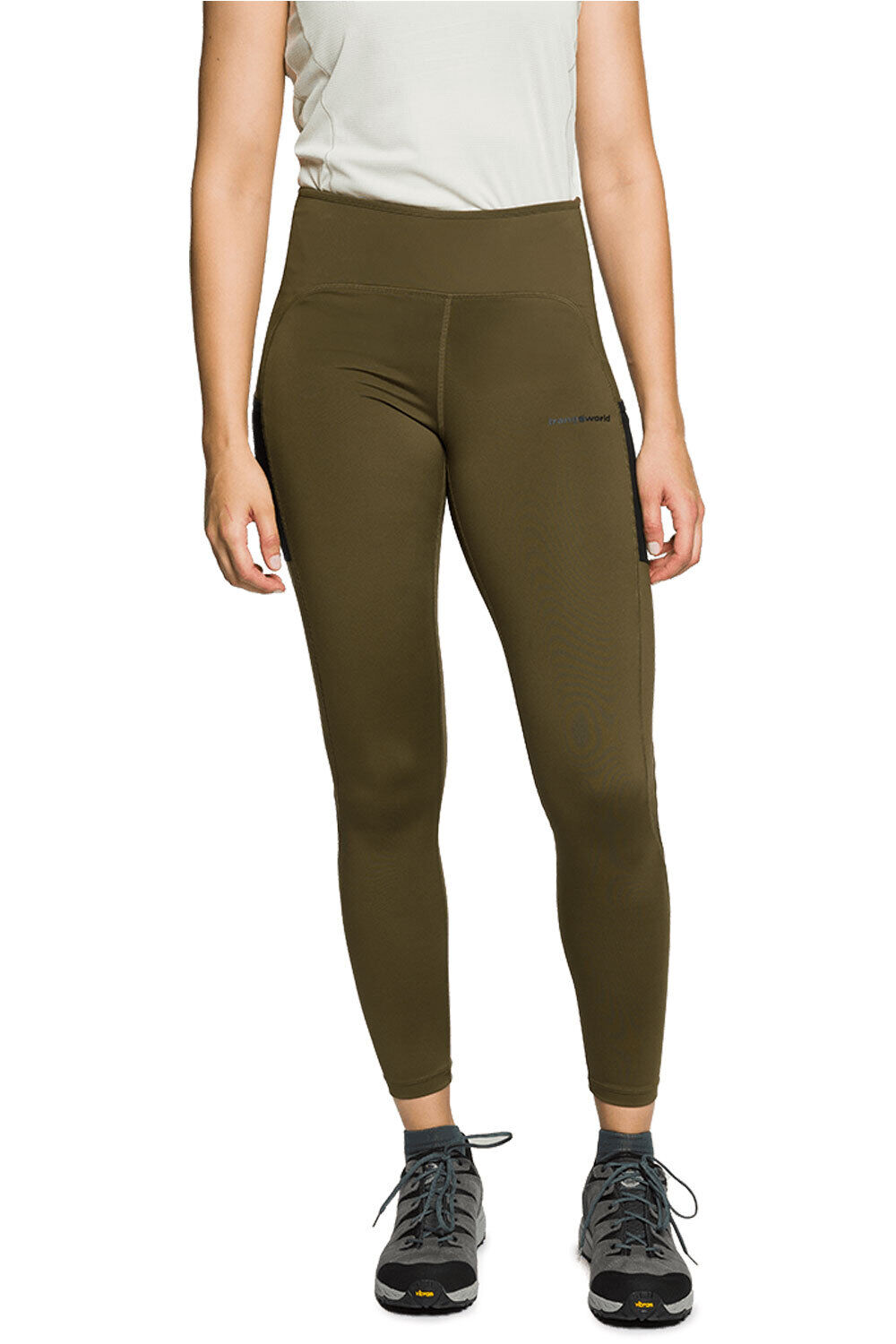 Trango malla larga mujer PANT. LARGO SAJANA vista frontal