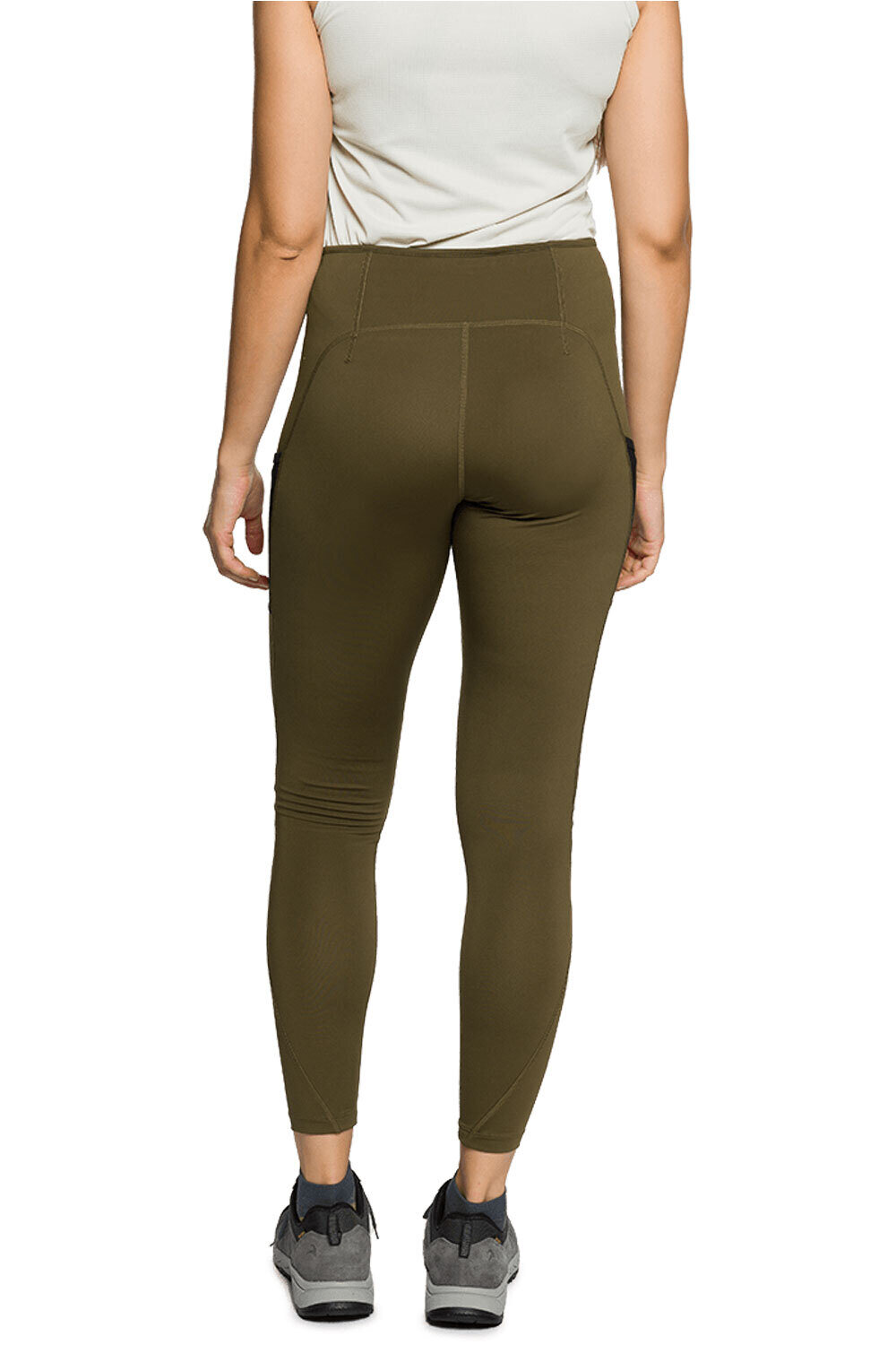 Trango malla larga mujer PANT. LARGO SAJANA vista trasera