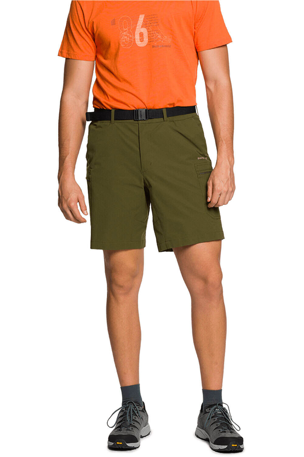Trango pantalón corto montaña hombre PANT. CORTO NORGAY vista frontal
