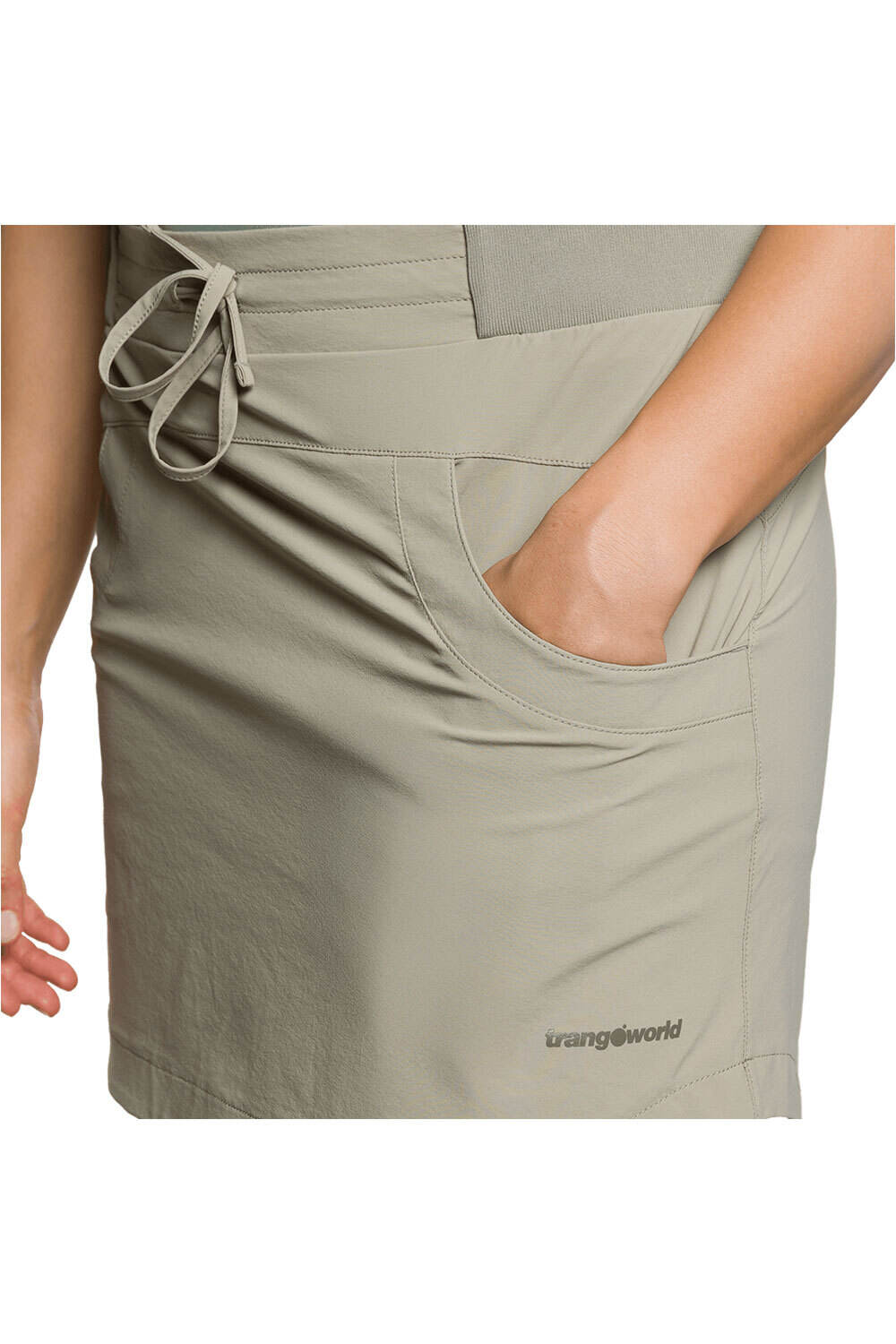 Trango pantalón corto montaña mujer FALDA NANTES SF vista detalle