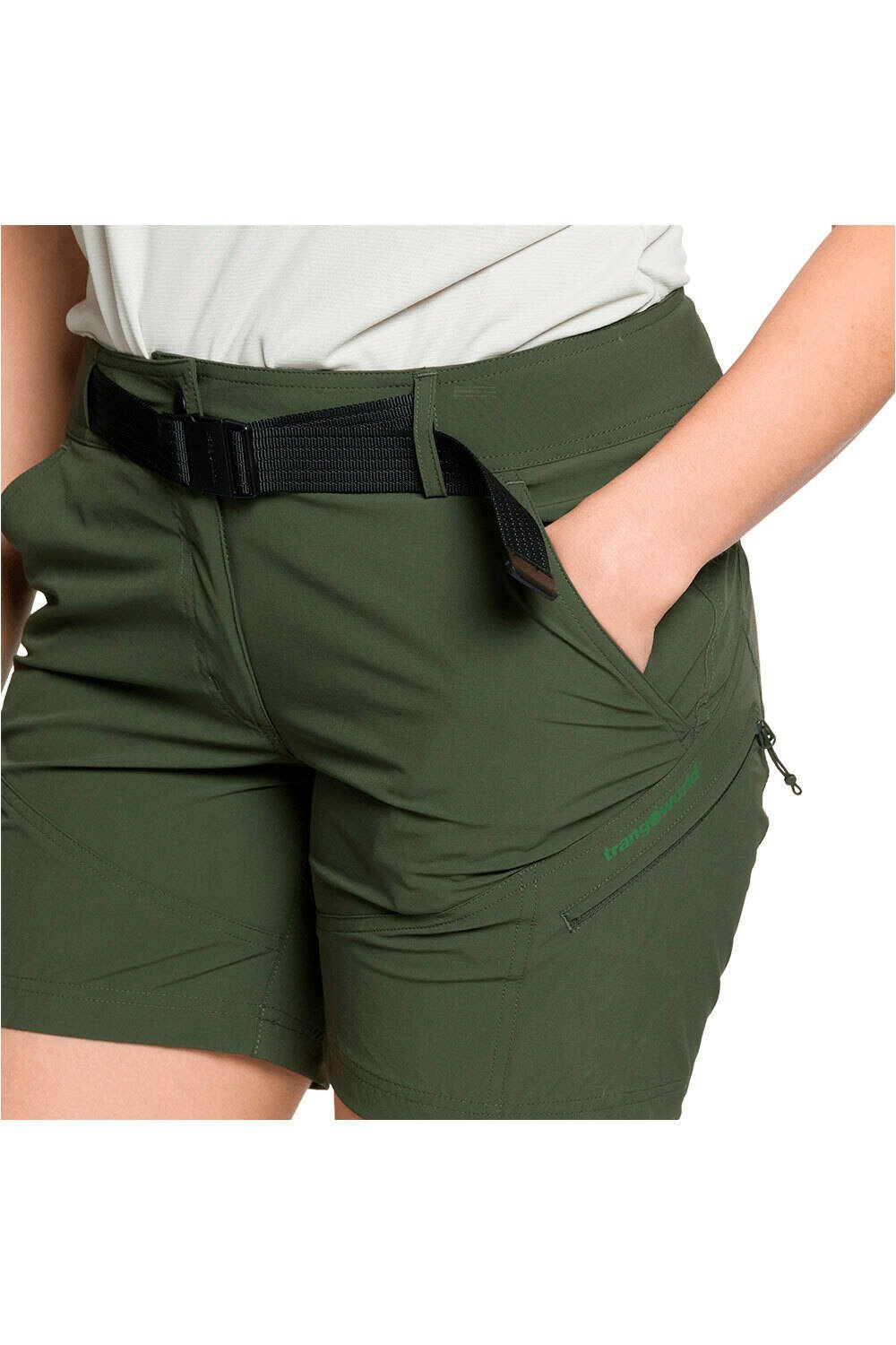Trango pantalón corto montaña mujer PANT. CORTO YITTU V02 vista detalle