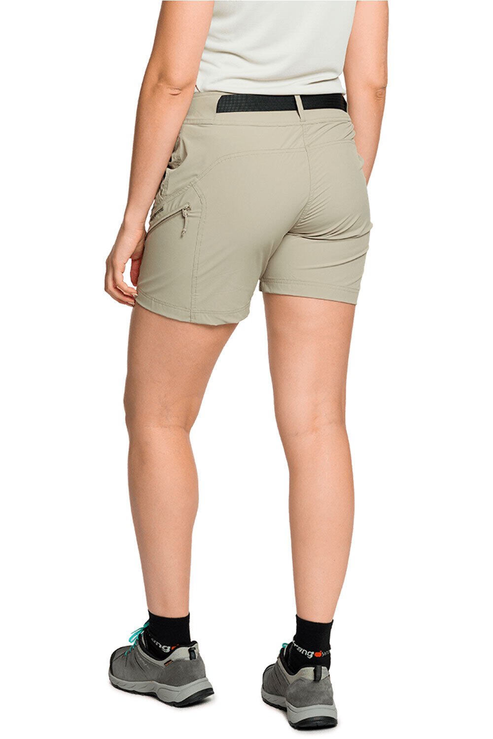 Trango pantalón corto montaña mujer PANT. CORTO YITTU V02 vista trasera
