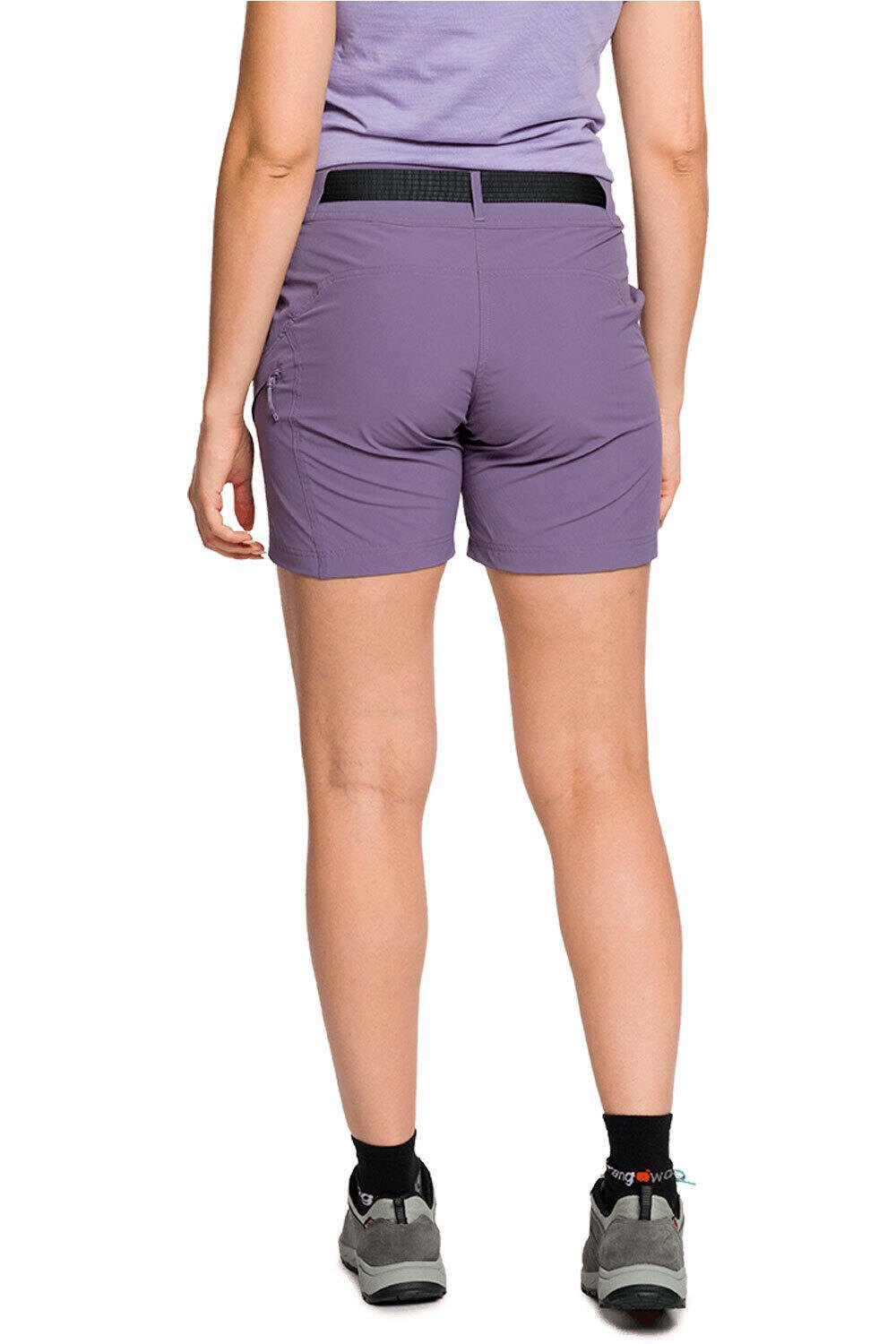 Trango pantalón corto montaña mujer PANT. CORTO YITTU V02 vista trasera