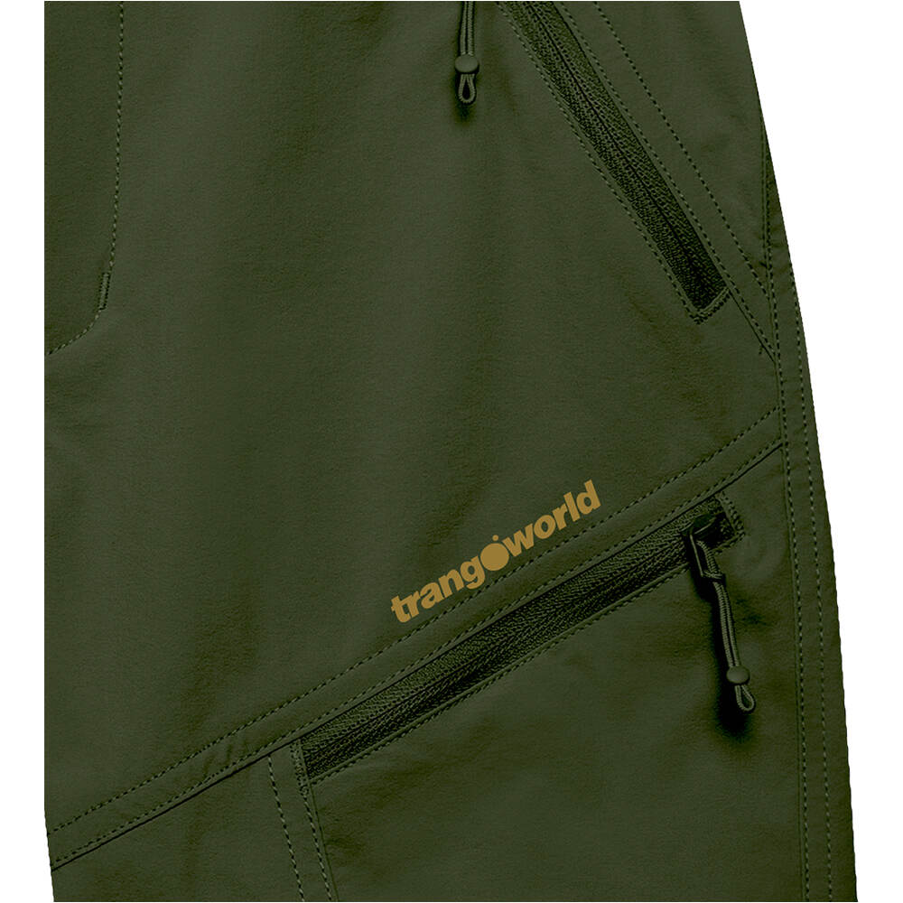 Trango pantalón corto montaña niño PANT. CORTO HURDES vista trasera