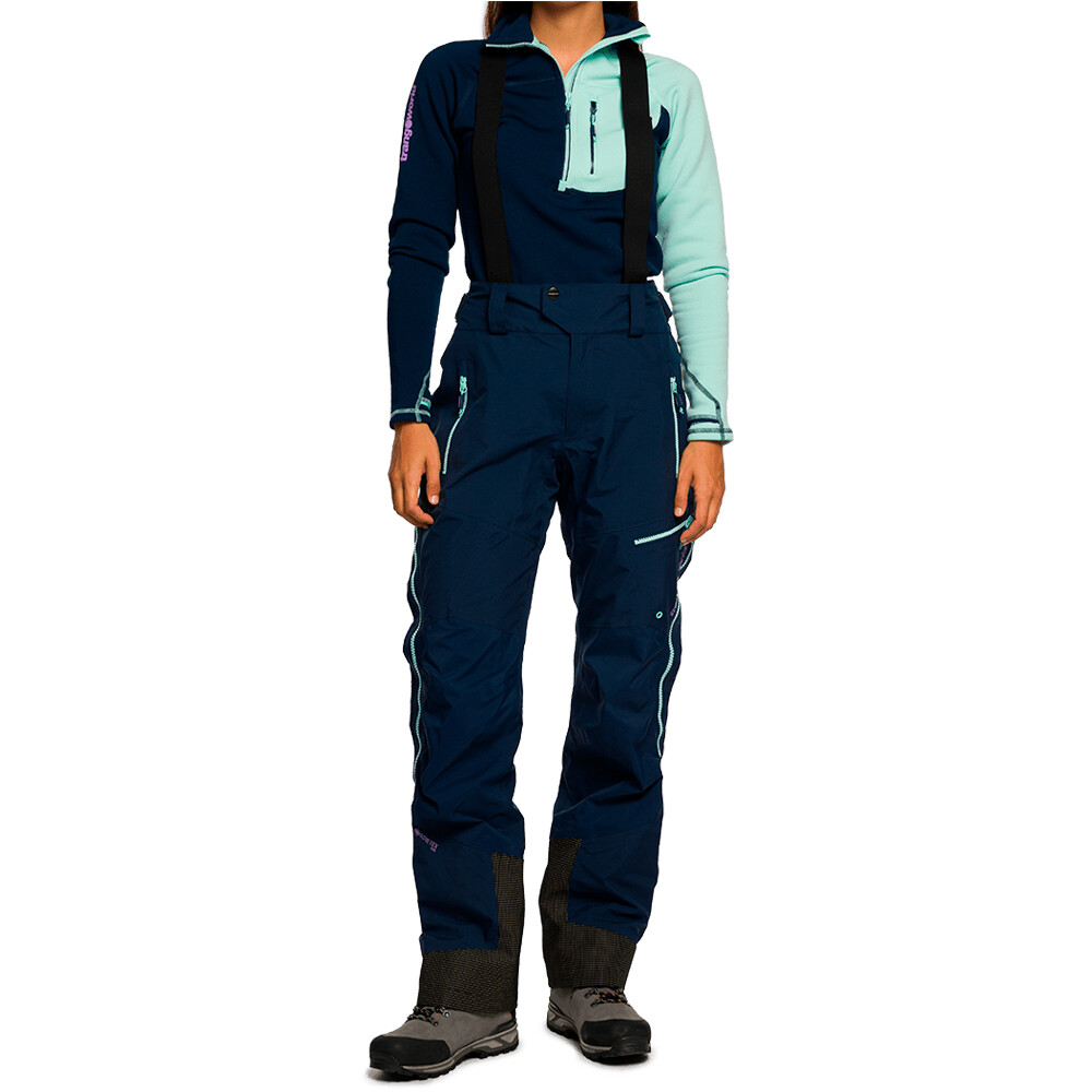 Trango pantalón impermeable mujer PANT. LARGO TRX2 SHELL WM EVO vista detalle