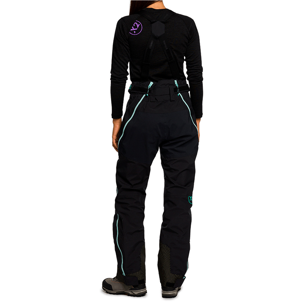 Trango pantalón impermeable mujer PANT. LARGO TRX2 SHELL WM EVO vista trasera