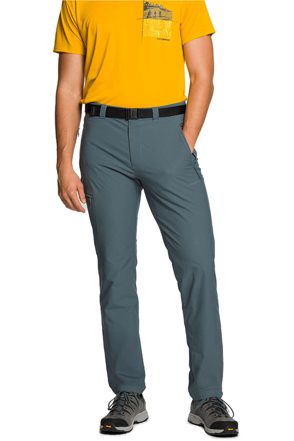 Trango pantalón montaña hombre PANT. LARGO GURUGU vista frontal