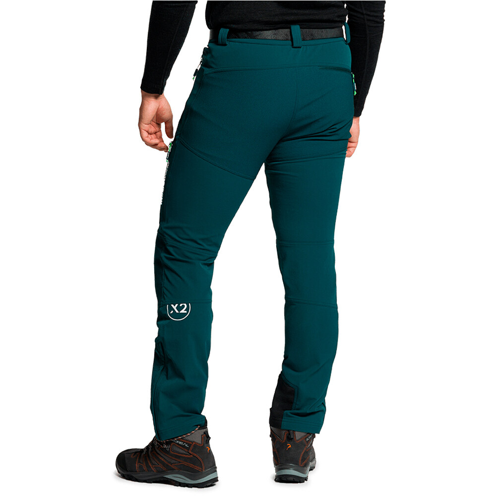 Trango pantalón montaña hombre PANT. LARGO TRX2 NYL EVO vista trasera