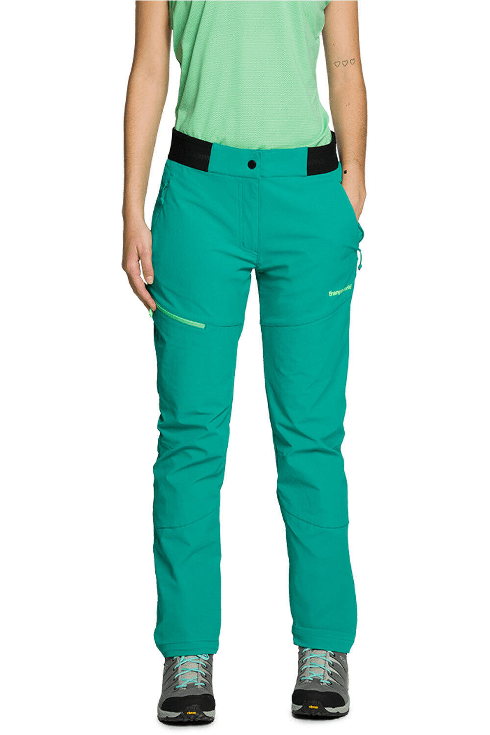 Trango pantalón montaña mujer PANT. LARGO BALMAZ DF vista frontal