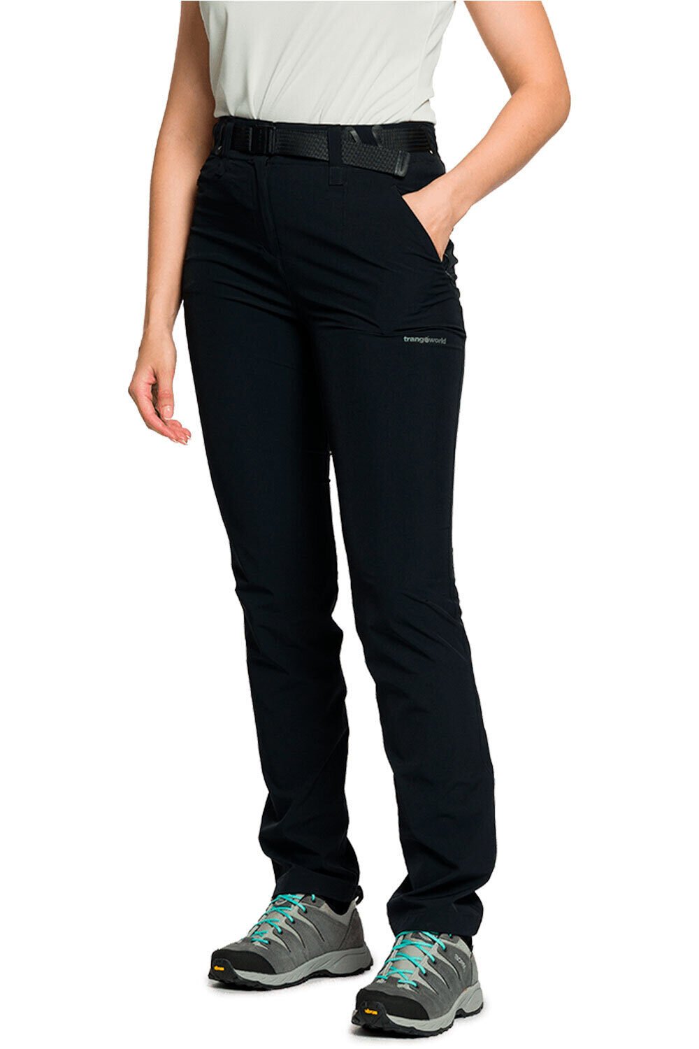 Trango pantalón montaña mujer PANT. LARGO BREDA V02 vista frontal