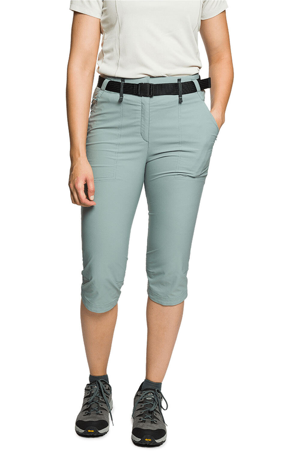 Trango pantalón montaña mujer PANT. PIRATA NZILO vista frontal