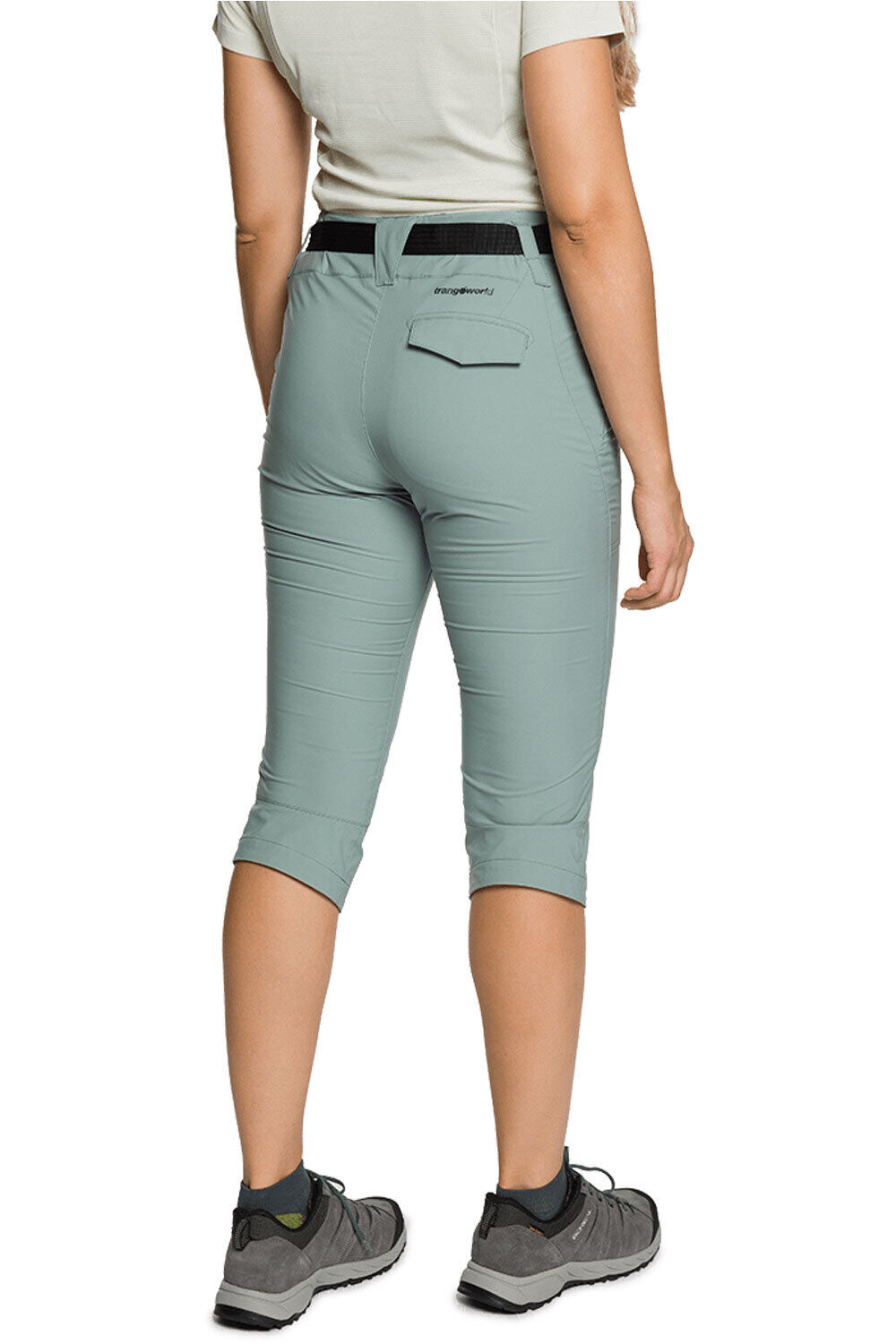 Trango pantalón montaña mujer PANT. PIRATA NZILO vista trasera