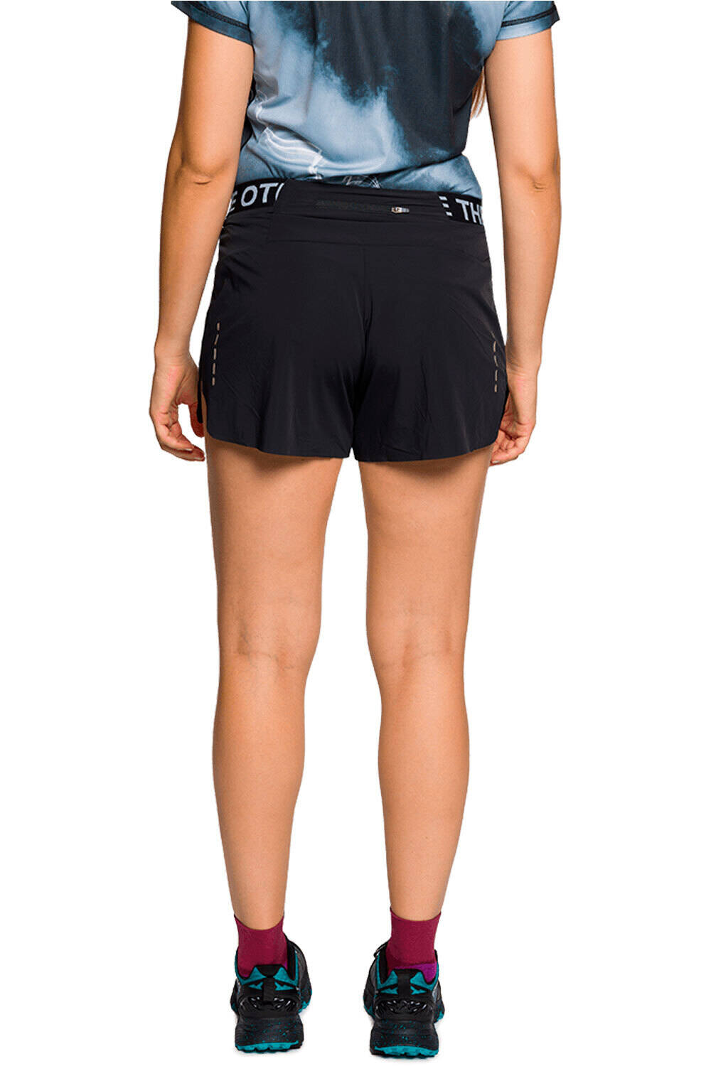 Trango pantalones cortos trail running mujer PANT. CORTO LARUES vista trasera