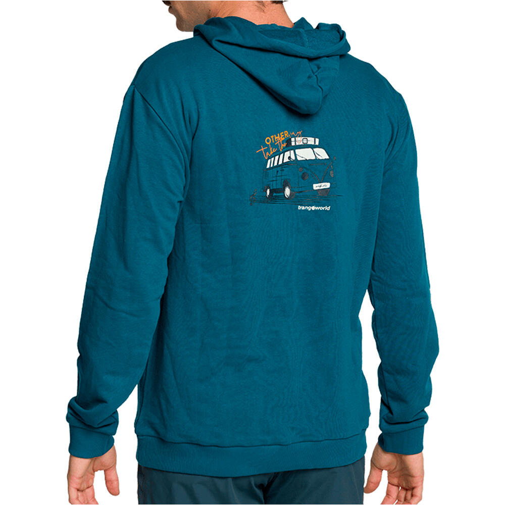 Trango Sudaderas Montaña Hombre _1_2_SUDADERA QUIRINO AZ vista trasera
