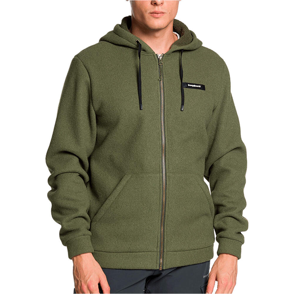 Trango Sudaderas Montaña Hombre CHAQUETA LOMPOC vista frontal