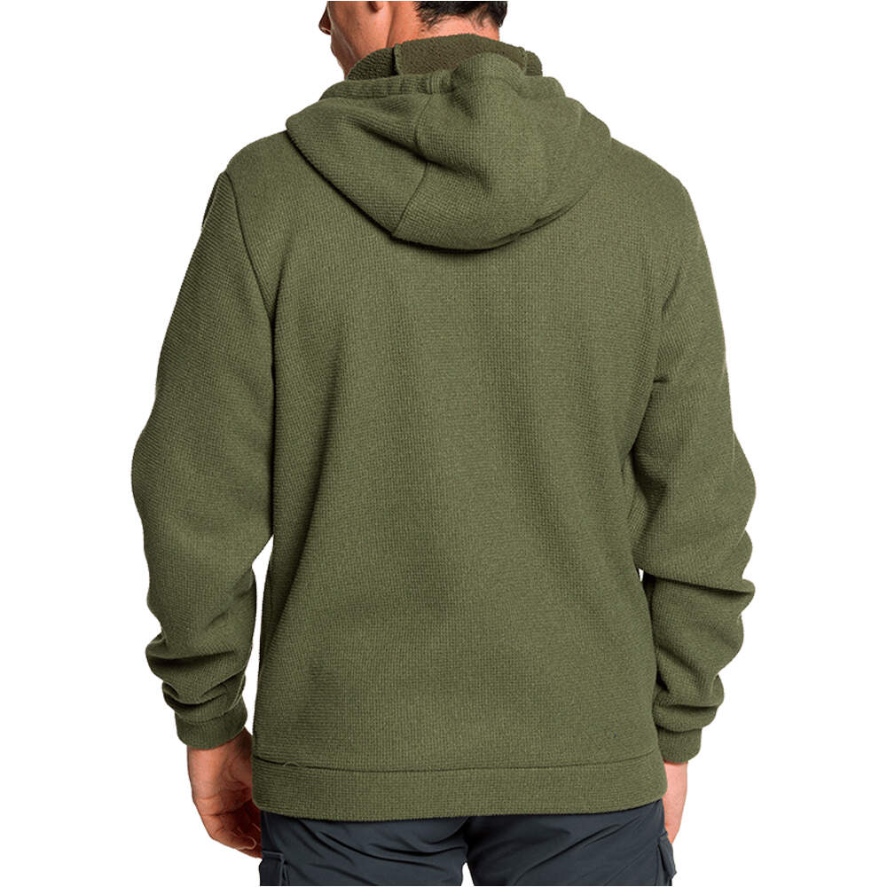 Trango Sudaderas Montaña Hombre CHAQUETA LOMPOC vista trasera