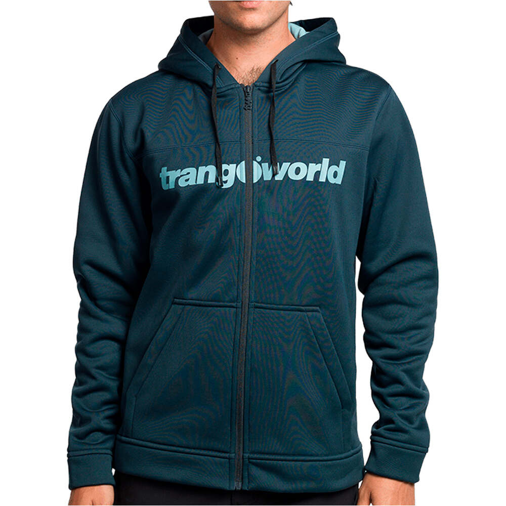 Trango Sudaderas Montaña Hombre CHAQUETA RIPON V02 vista trasera