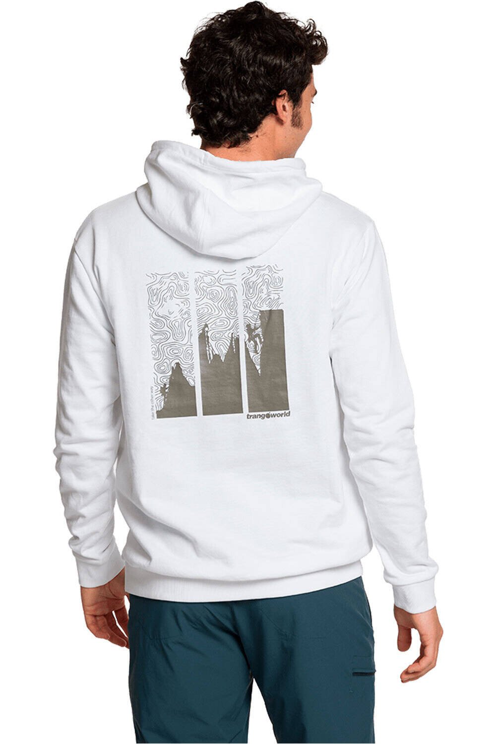 Trango Sudaderas Montaña Hombre SUDADERA MEPPEL vista trasera