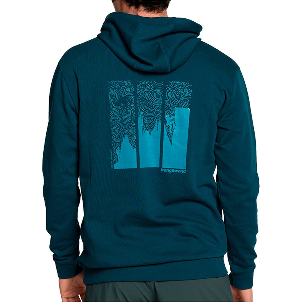 Trango Sudaderas Montaña Hombre SUDADERA MEPPEL vista trasera