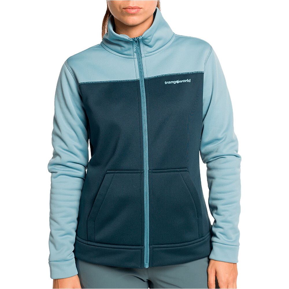 Trango Sudaderas Montaña Mujer CHAQUETA VAALS vista frontal