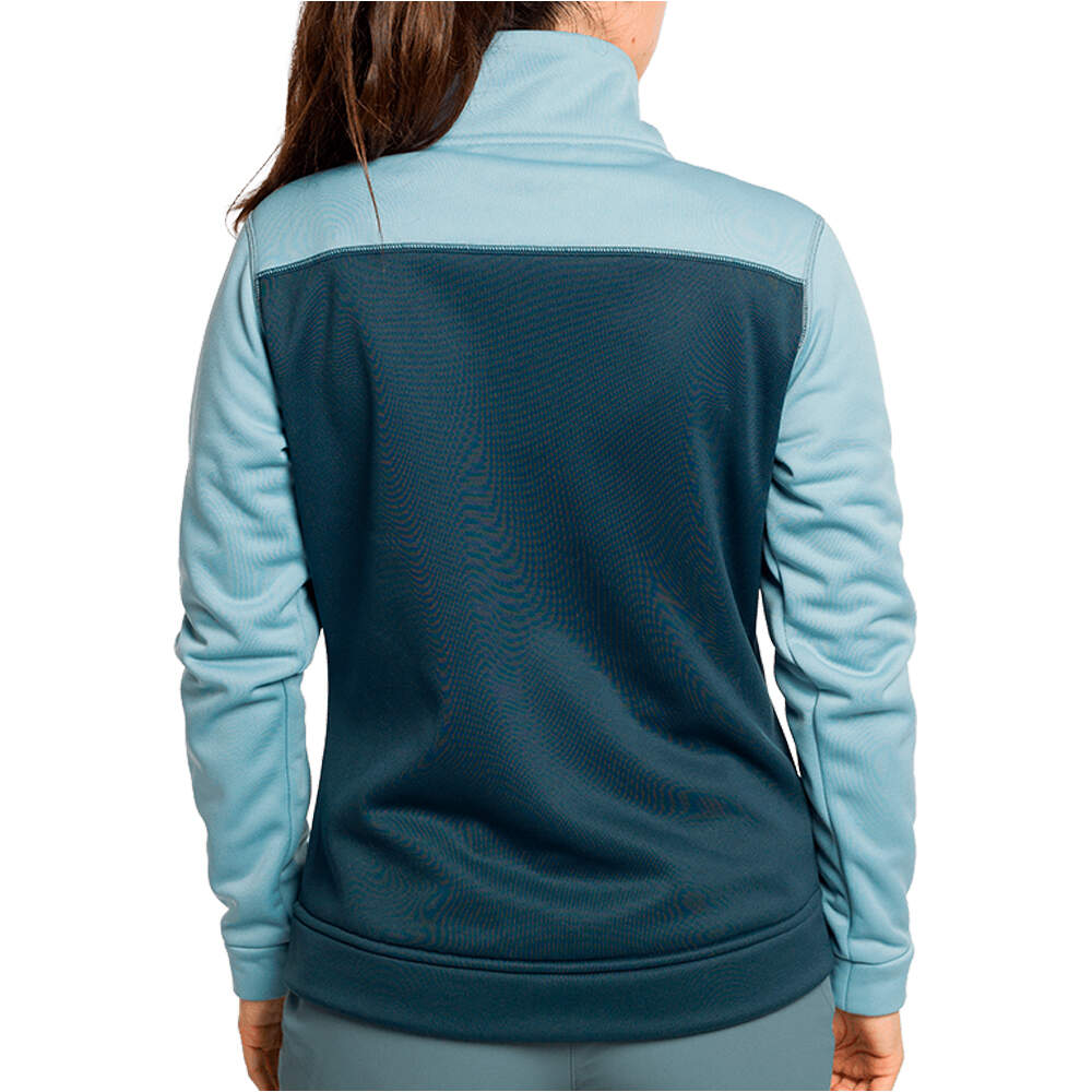 Trango Sudaderas Montaña Mujer CHAQUETA VAALS vista trasera