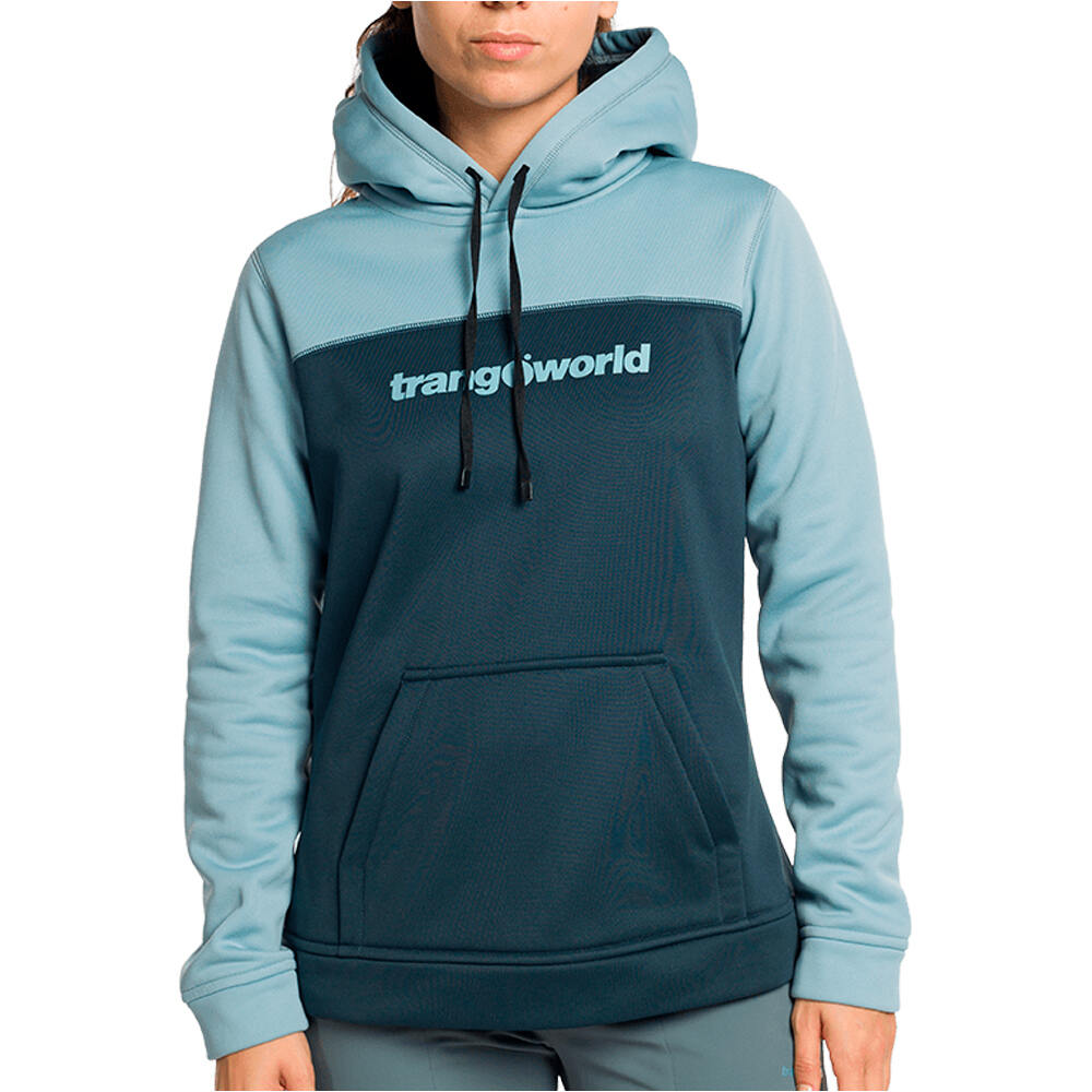 Trango Sudaderas Montaña Mujer SUDADERA POPPI V02 vista frontal