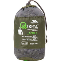 Trespass chubasquero hombre QIKPAC JACKET ADULT vista detalle