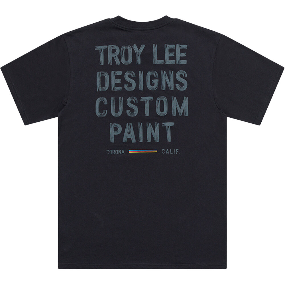 Troy-Lee camiseta ciclismo hombre SHORT SLEEVE TEE PAINT SHOP vista trasera
