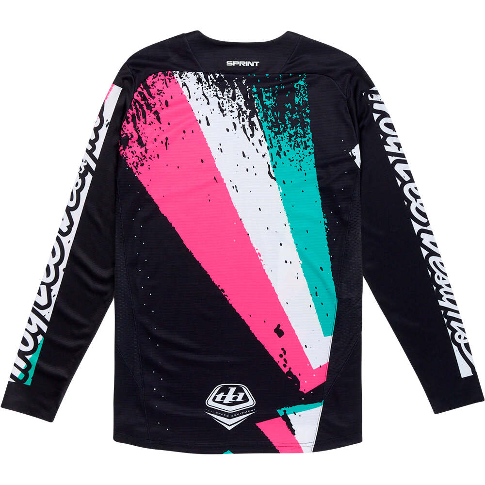 Troy-Lee camiseta ciclismo hombre SPRINT JERSEY FULL PULL vista trasera