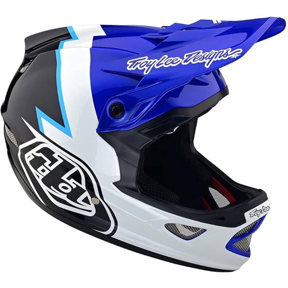 Troy-Lee casco bicicleta D3 FIBERLITE HELMET NO MIPS VOLT BLUE L 04