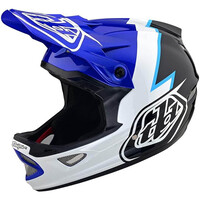 Troy-Lee casco bicicleta D3 FIBERLITE HELMET NO MIPS VOLT BLUE L 06