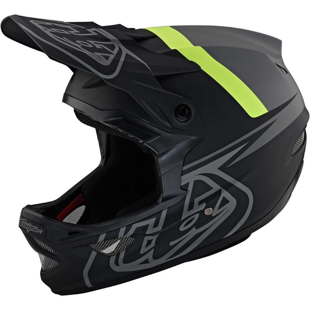 Troy-Lee casco bicicleta D3 FIBERLITE HELMET SLANT vista frontal