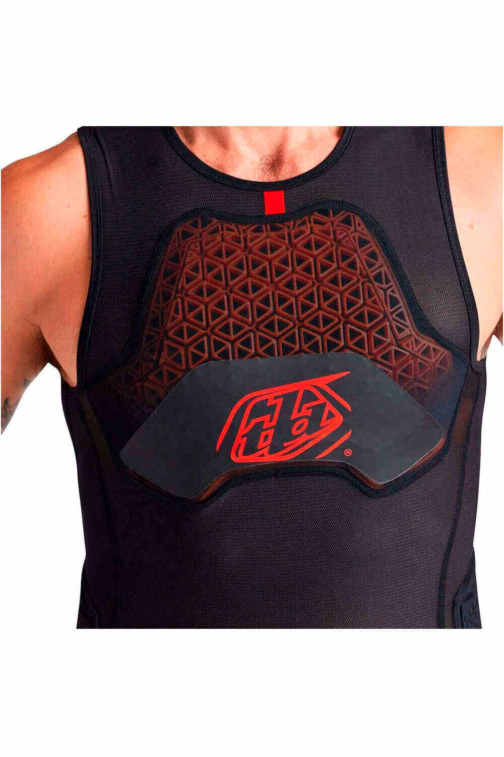 Troy-Lee maillot manga corta hombre STAGE GHOST D30 VEST BASELAYER 03