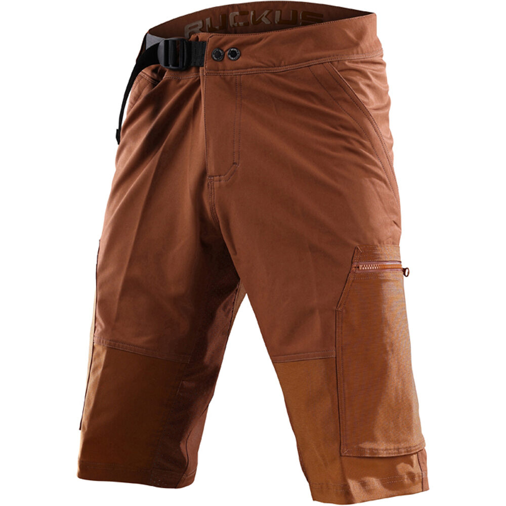 Troy-Lee pantalón corto ciclismo hombre RUCKUS CARGO SHORT MONO vista frontal