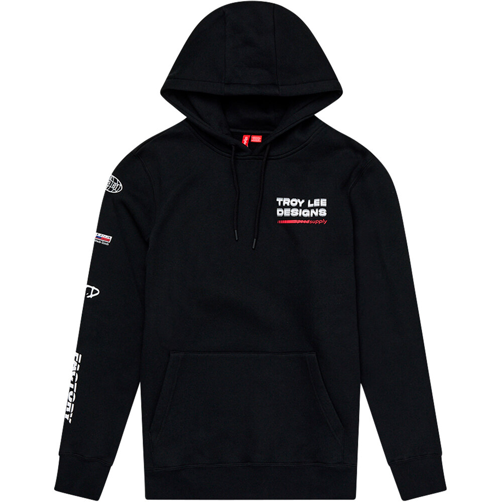 Troy-Lee Polar Hombre PULLOVER HOODIE FACTORY vista frontal