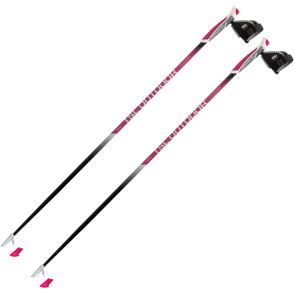 Tsl bastón travesía montaña PAR-Tactil C20 Pink SPIKE vista frontal