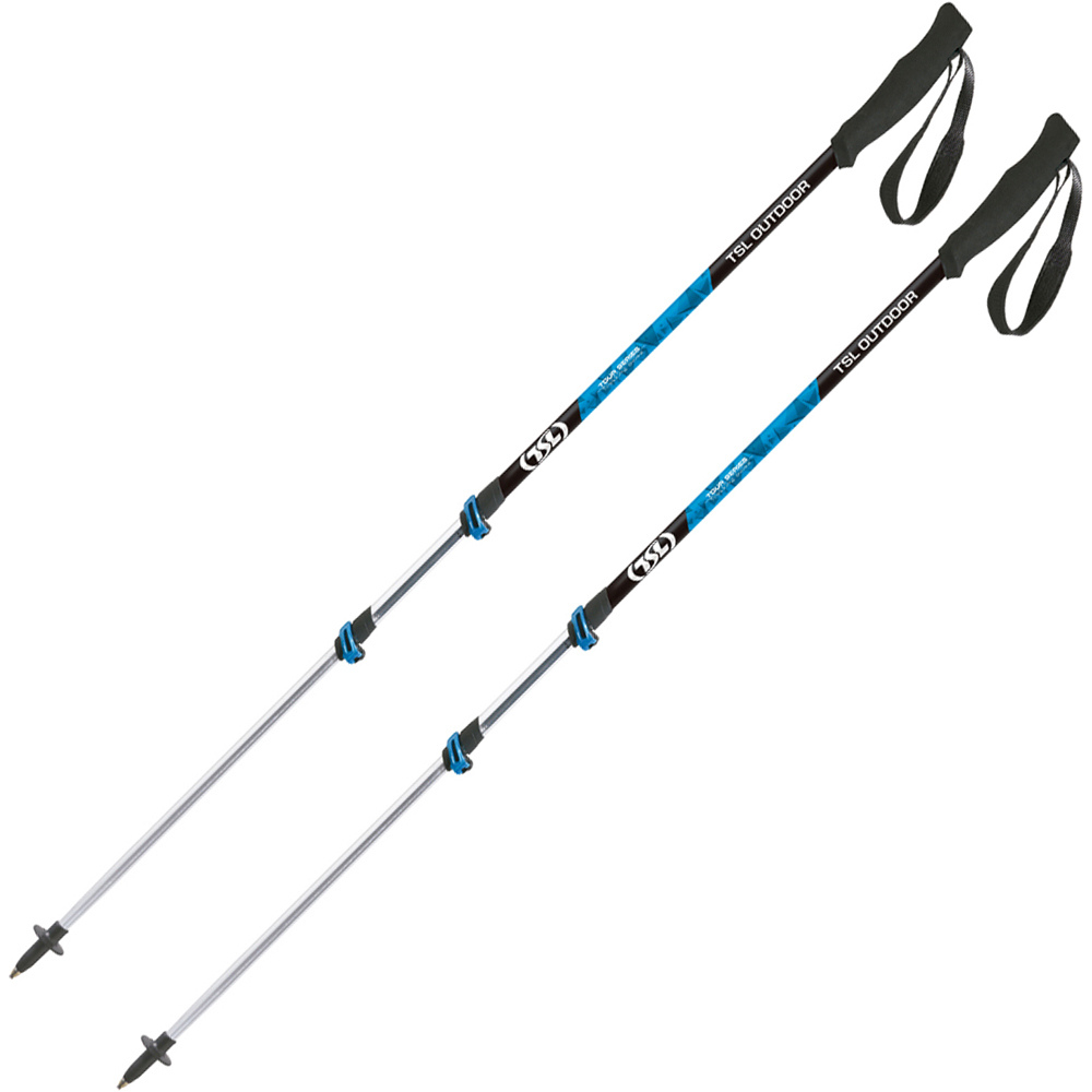 Tsl bastón travesía montaña PAR-TOUR ALU 3 LIGHT ST Std vista frontal