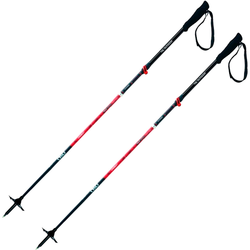 Tsl bastón travesía montaña PAR-TOUR C5 LIGHT Twt vista frontal