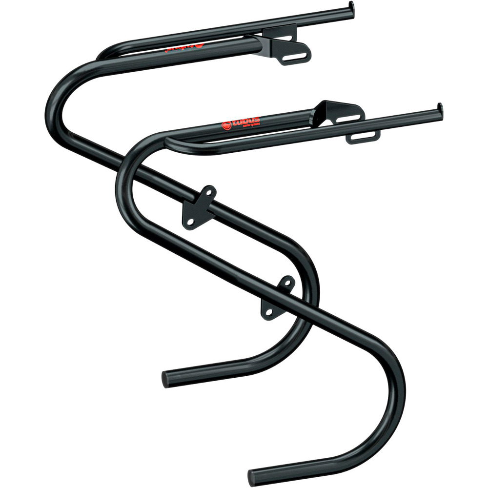 Tubus portaequipaje bicicleta DUO Lowrider vista frontal