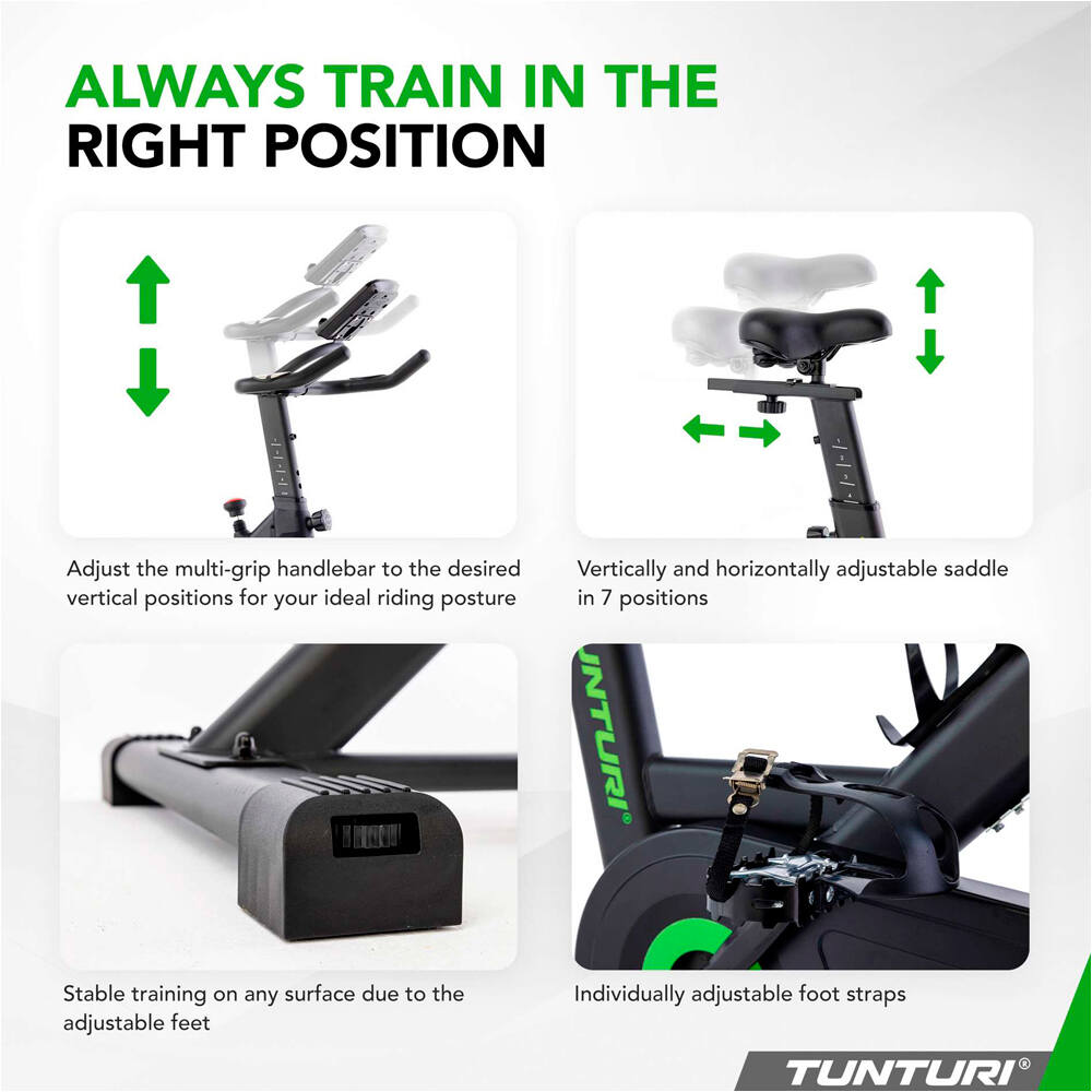 Tunturi bicicleta spinning TUNTURI CARDIO FIT S20 SPRINTER BIKE 06