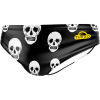 Turbo bañador natación hombre BAADOR WATERPOLO MULTISKULL vista frontal