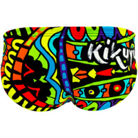 Turbo bañador natación hombre SWIMSUIT WP AFRICA NEON vista trasera
