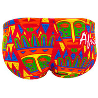 Turbo bañador natación hombre SWIMSUIT WP COLOR AFRICA vista trasera