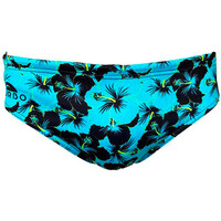 Turbo bañador natación hombre SWIMSUIT WP FLUOR HIBIS vista frontal